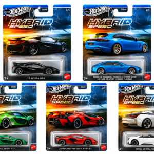 Hot Wheels Silver Series Hybrid Speed complete 5 car set GDG44 imported 1:64 die-cast collection