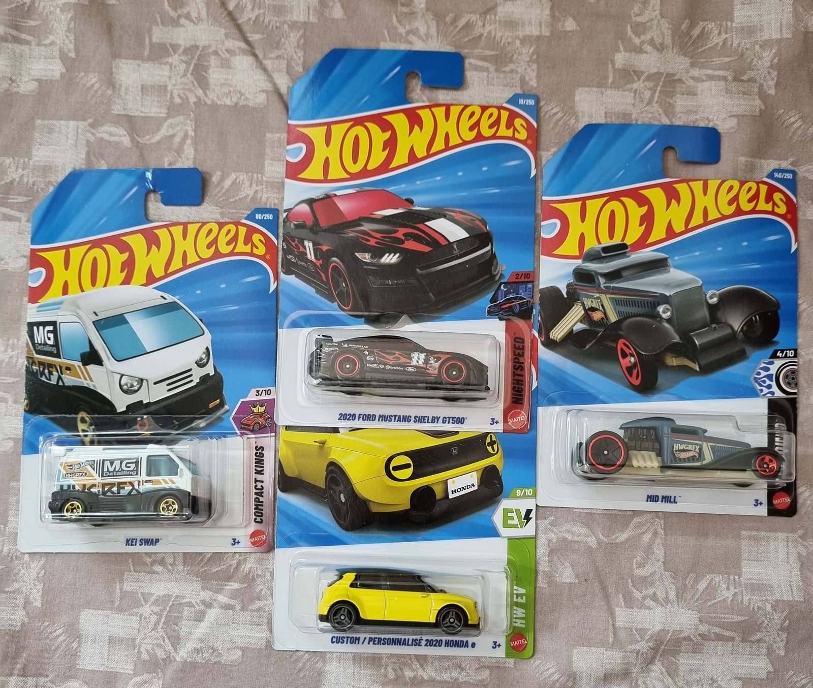 hot wheels 2026 f case imported combo (set f2.4) – 2020 ford mustang shelby gt500, custom/personnalise 2020 honda e, mid mill & kei swap (set of 4) hot wheels 2026 f case imported combo (set f2.4) – 2020 ford mustang shelby gt500, custom/personnalise 2020 honda e, mid mill & kei swap (set of 4)