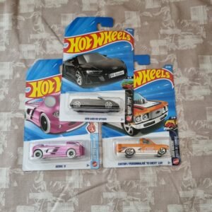 hot wheels 2026 f case imported combo (set f3.2) – 2019 audi r8 spyder, deora ii & custom/personnalise ’72 chevy luv (set of 3)