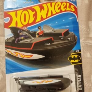 hot wheels imported 2026 f case (set 4.13) – 1966 bat boat/bateau die cast model