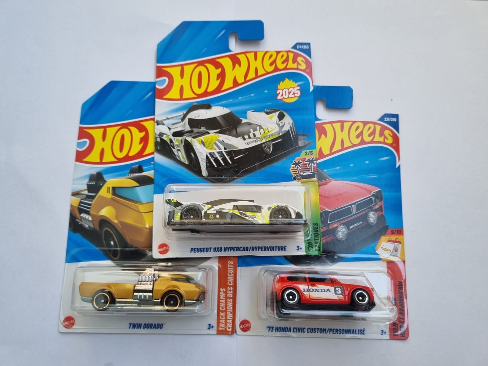 hot wheels 2025 imported combo pack of 3 die cast cars – peugeot 9x8 hypercar, ’73 honda civic custom & twin dorado collectible set hot wheels 2025 imported combo pack of 3 die cast cars – peugeot 9x8 hypercar, ’73 honda civic custom & twin dorado collectible set