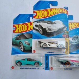 hot wheels 2025 p case combo (3 cars) – czinger 21c, gordon murray t.33 & blitzspeeder