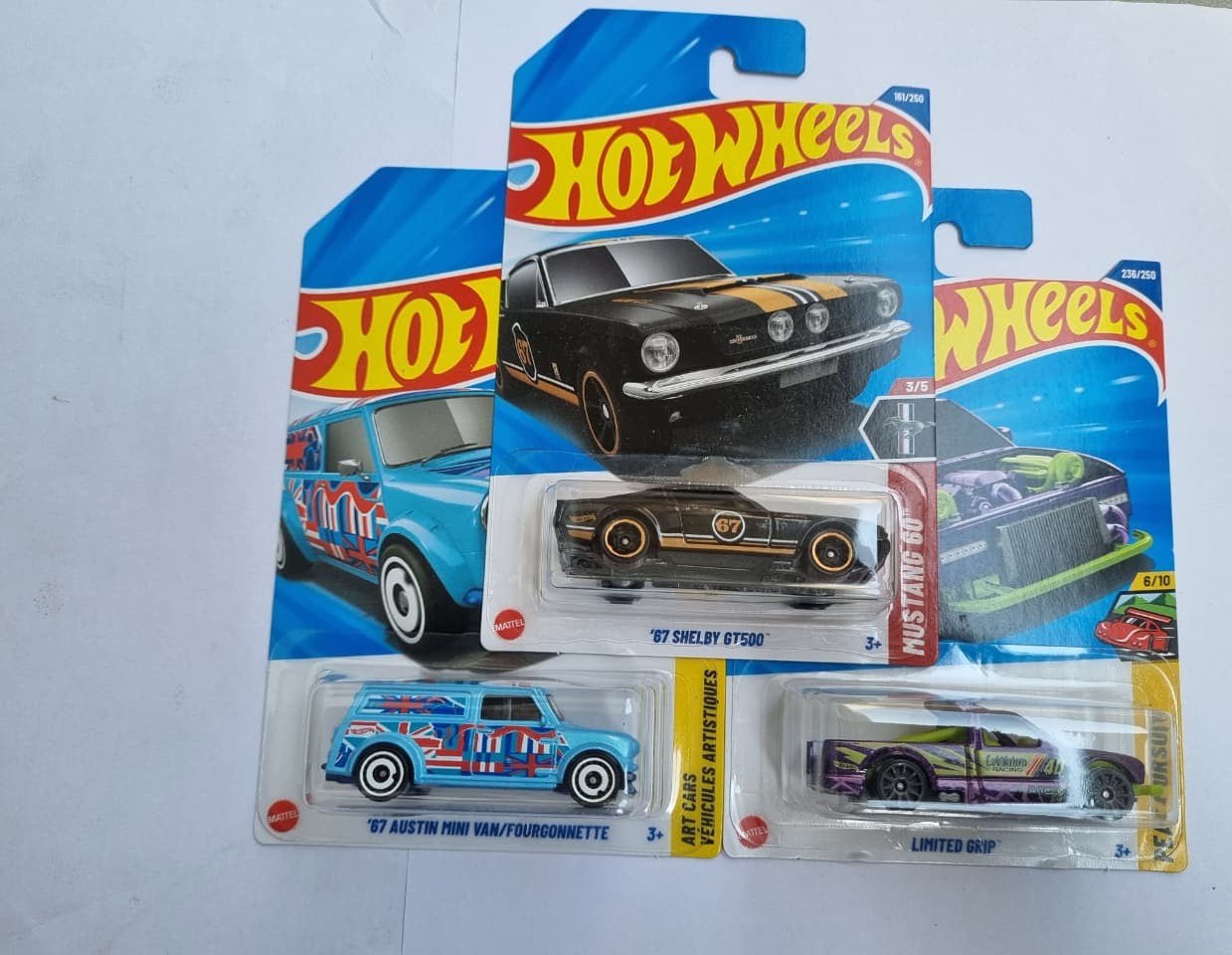 hot wheels 2025 p case combo (3 cars) – ’67 shelby gt500, ’67 austin mini van & limited grip hot wheels 2025 p case combo (3 cars) – ’67 shelby gt500, ’67 austin mini van & limited grip