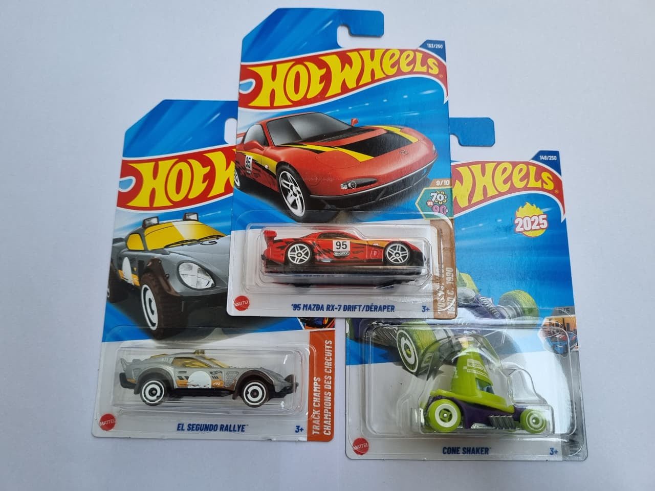hot wheels 2025 p case combo (3 cars) – mazda rx 7 drift, el segundo rallye & cone shaker hot wheels 2025 p case combo (3 cars) – mazda rx 7 drift, el segundo rallye & cone shaker