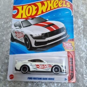 hot wheels ford mustang dark horse 1:64 die cast car | then and now series 2025 | collectible mainline india