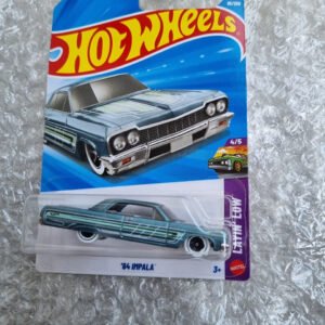 hot wheels ’64 impala – 2026 e case mainline (lowriders series)