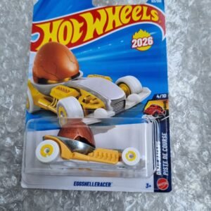 hot wheels eggshelleracer – 2026 e case (hw designed series)