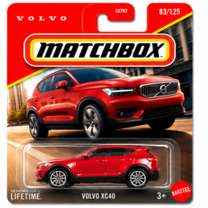 Matchbox Volvo XC40 Red SUV Die-Cast Car Factory Sealed by Mattel