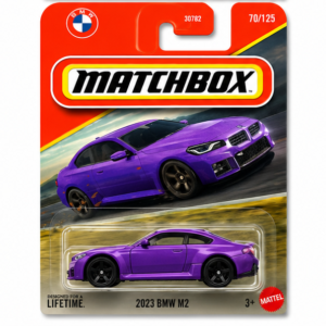Matchbox 2023 BMW M2 Purple Die-Cast Car Factory Sealed by Mattel