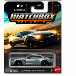 Matchbox The Movie 2020 Nissan GT-R NISMO Silver Die-Cast Car Factory Sealed by Mattel