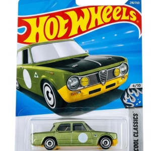 Hot Wheels Alfa Romeo Giulia TI Super 2026 Cool Classics 214/250 4 of 10 factory sealed 1:64 die-cast Italian classic car
