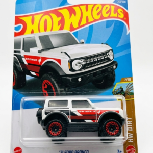 Hot Wheels 21 Ford Bronco 2026 HW Dirt 213/250 7 of 10 factory sealed 1:64 die-cast Ford off-road SUV