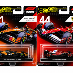 hot wheels premium f1 2025 ferrari & haas formula 1 team 1:64 diecast car set | collector edition