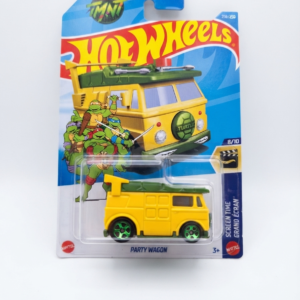 Hot Wheels Party Wagon 2026 #235/250 Screen Time 8/10 yellow JJK59 Teenage Mutant Ninja Turtles