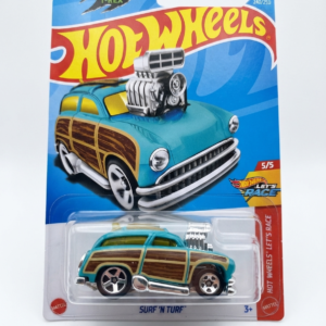 Hot Wheels Surf N Turf 2026 #240/250 Hot Wheels Let’s Race 5/5 Aqua JJK61