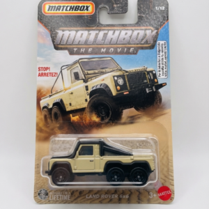 Matchbox The Movie 2007 Land Rover 6x6 2026 #1/12 MB1631 JND09 cream