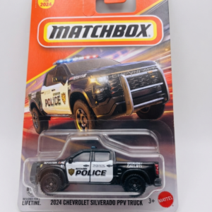 Matchbox 2024 Chevrolet Silverado PPV Truck 2026 #92/125 JHN66 black white 1:64