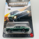 Matchbox 1968 Ford Mustang Fastback 2026 The Movie 7/12 JND27 dark green 1:64