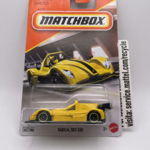 Matchbox Radical SR3 XXR 2026 #71/125 JHP12 yellow 1:64 diecast