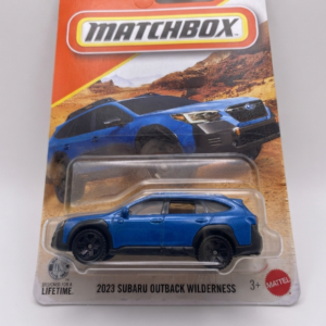 Matchbox 2023 Subaru Outback Wilderness 2026 #99/125 JHN61 blue 1:64