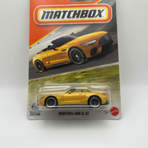 Matchbox Mercedes-AMG SL 63 2026 #31/125 JHN95 yellow 1:64