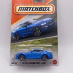 Matchbox ’19 Ford Mustang Coupe 2026 #85/125 blue JHM59